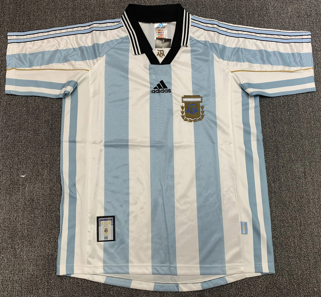 Camisa Retrô Argentina 1998 Home
