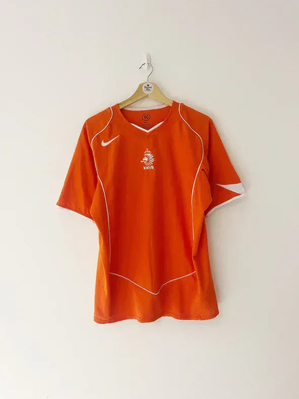 Camisa Retrô Holanda 2004 Home