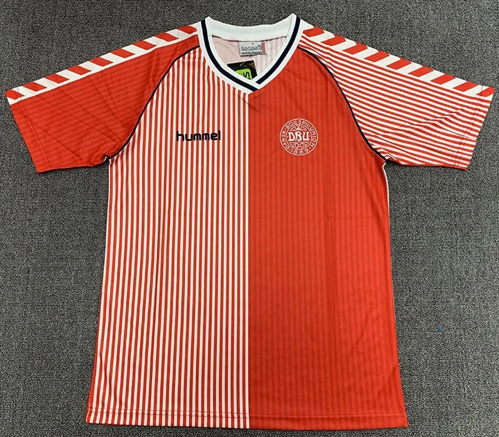 Camisa Retrô Dinamarca 1986 Home