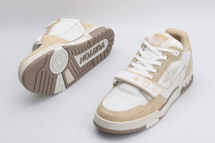 Louis Vuitton Trainer – Bege/Branco