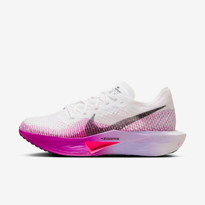 Tênis Nike ZoomX VaporFly 3 - Branco/Rosa