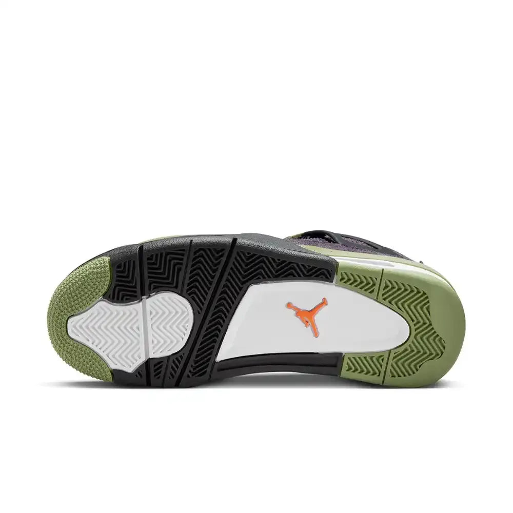 Air Jordan 4 - Roxo/Verde Musgo