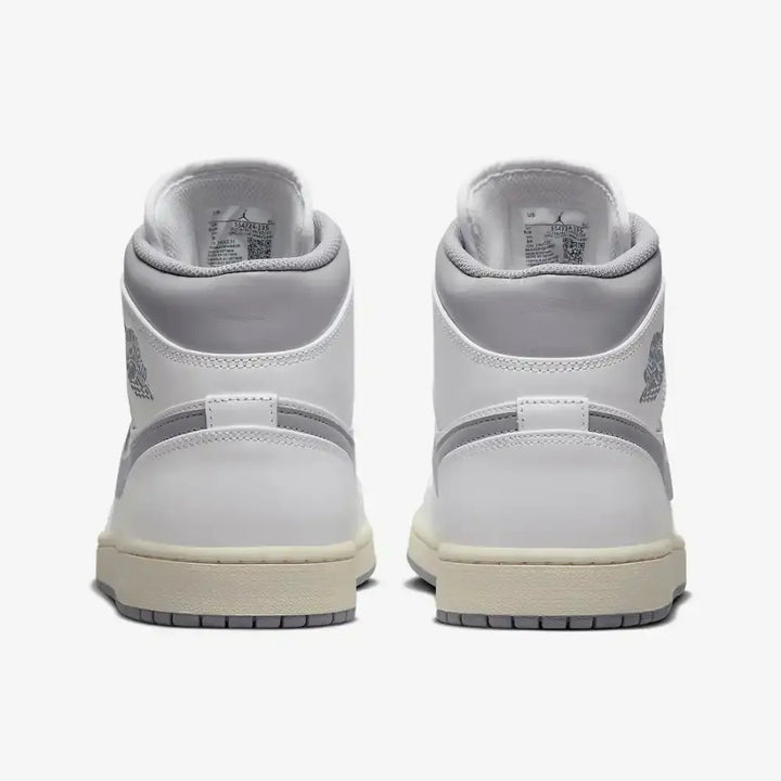Jordan 1 Mid - Branco/Cinza Neutro
