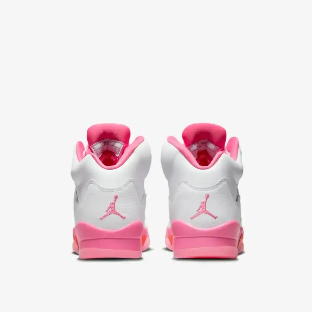 Air Jordan 5 - Branco/Rosa/Laranja
