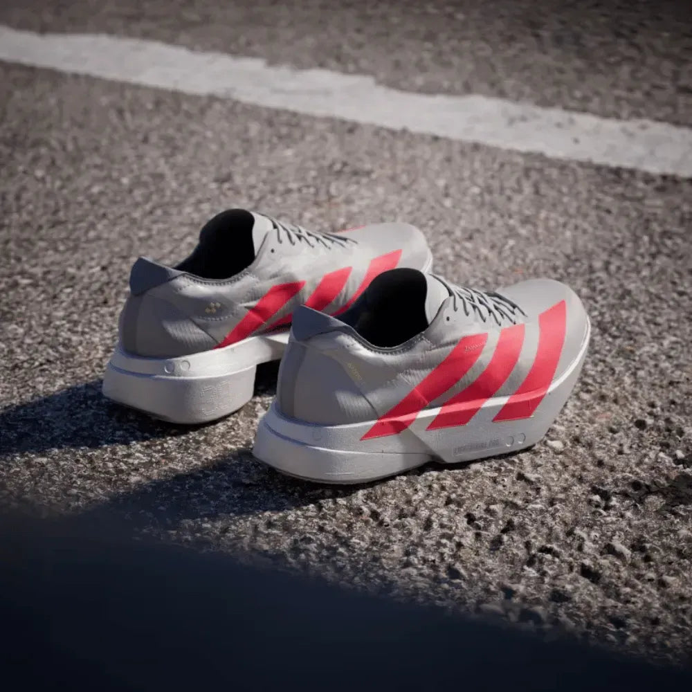 Adidas Adizero Adios Pro 4 – Cinza/Vermelho