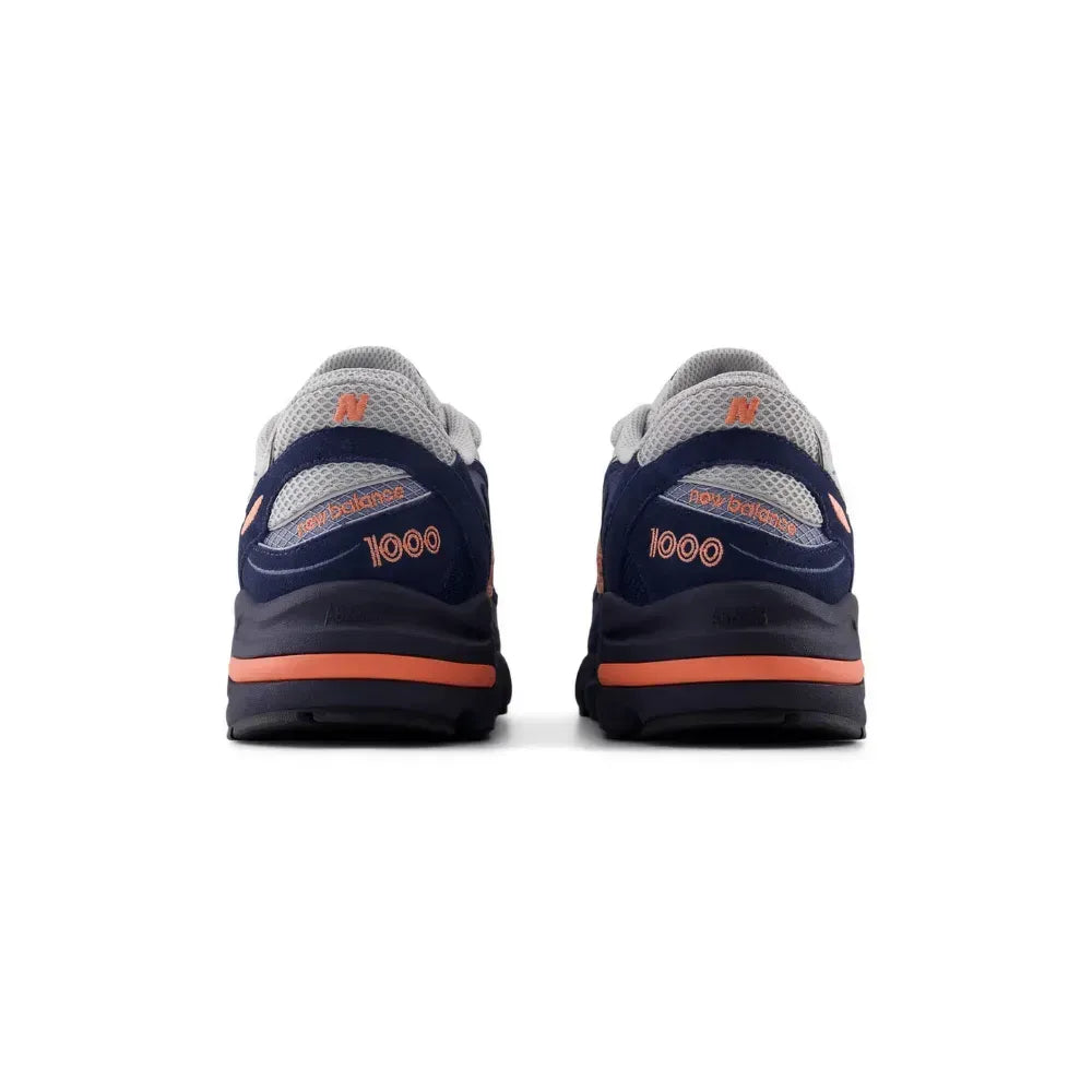New Balance 1000 – Cinza/Azul/Laranja