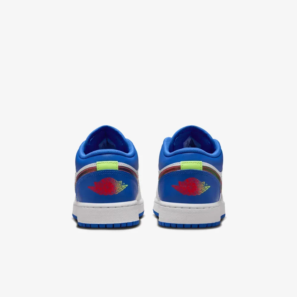 Air Jordan 1 Low SE - Branco/Azul/Dourado