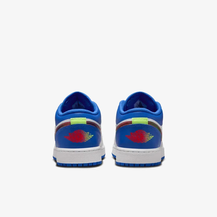 Air Jordan 1 Low SE - Branco/Azul/Dourado