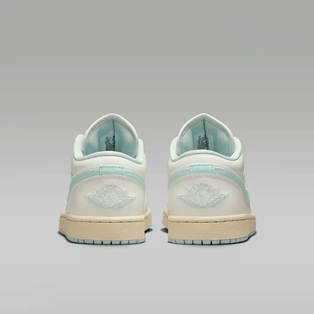 Air Jordan 1 Low - Creme/Ciano