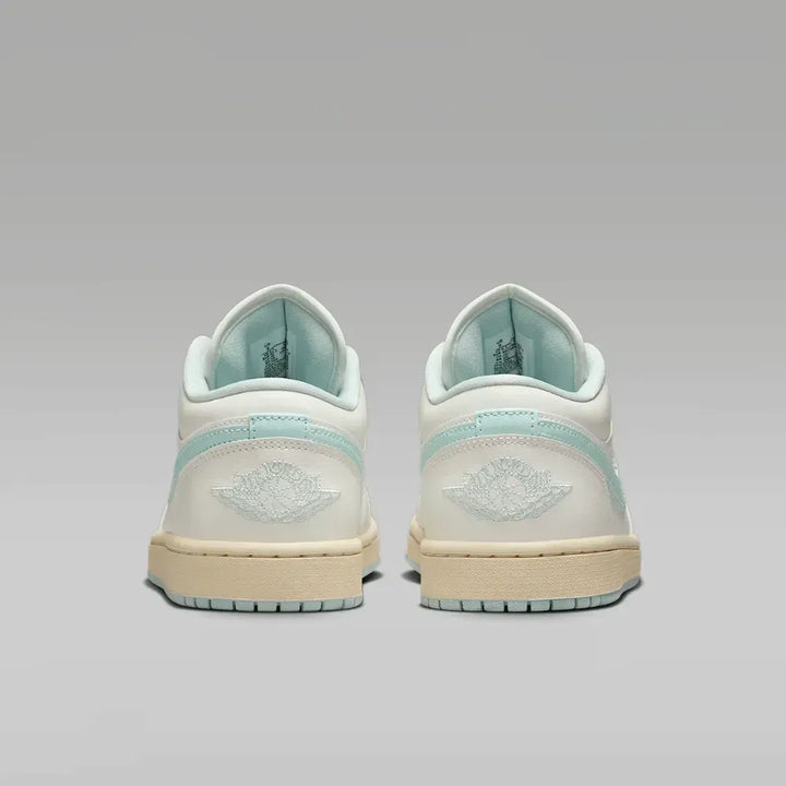Air Jordan 1 Low - Creme/Ciano