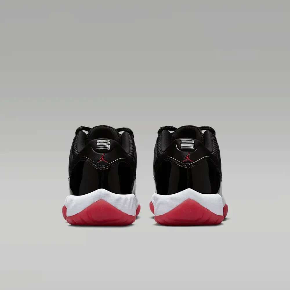 Air Jordan 11 Low GS - Preto/Vermelho