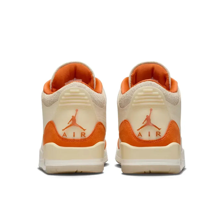Air Jordan 3 - Bege Areia/Laranja