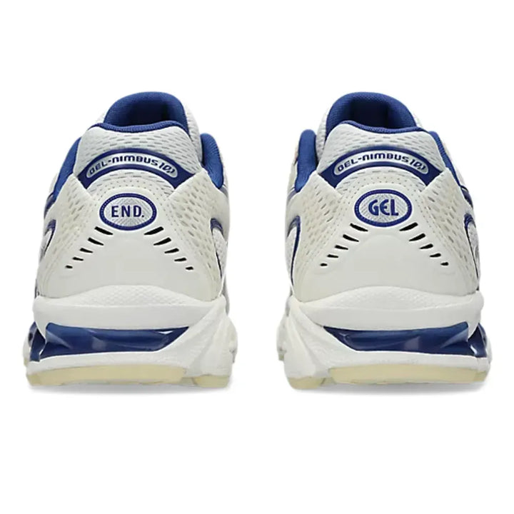 Asics Nimbus 10.1 x END – Branco/Azul Escuro