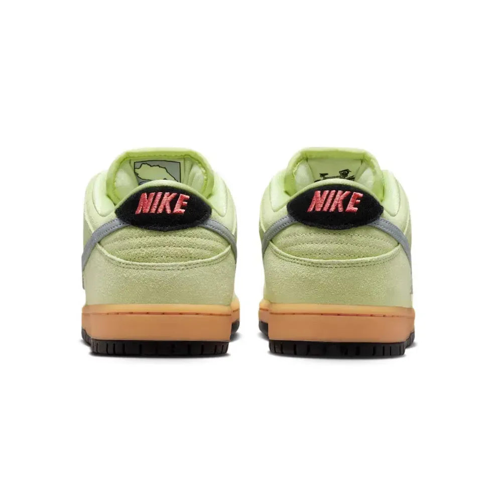 Nike Dunk Low - Verde Limão Claro/Cinza