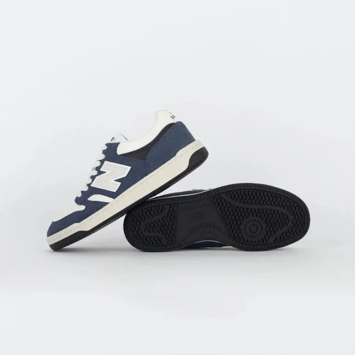 New Balance 480 Low - Bege/ Azul Marinho