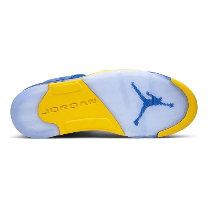 Air Jordan 5 - Azul/Amarelo