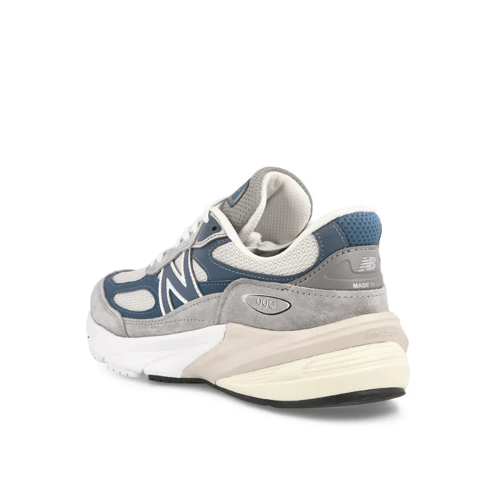 New Balance 990v6 MiUSA - Cinza/Azul/Creme