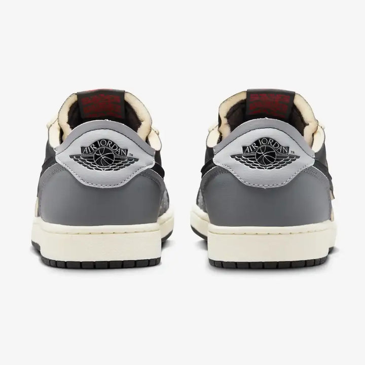 Jordan 1 Low Preto Cinza Fumaça