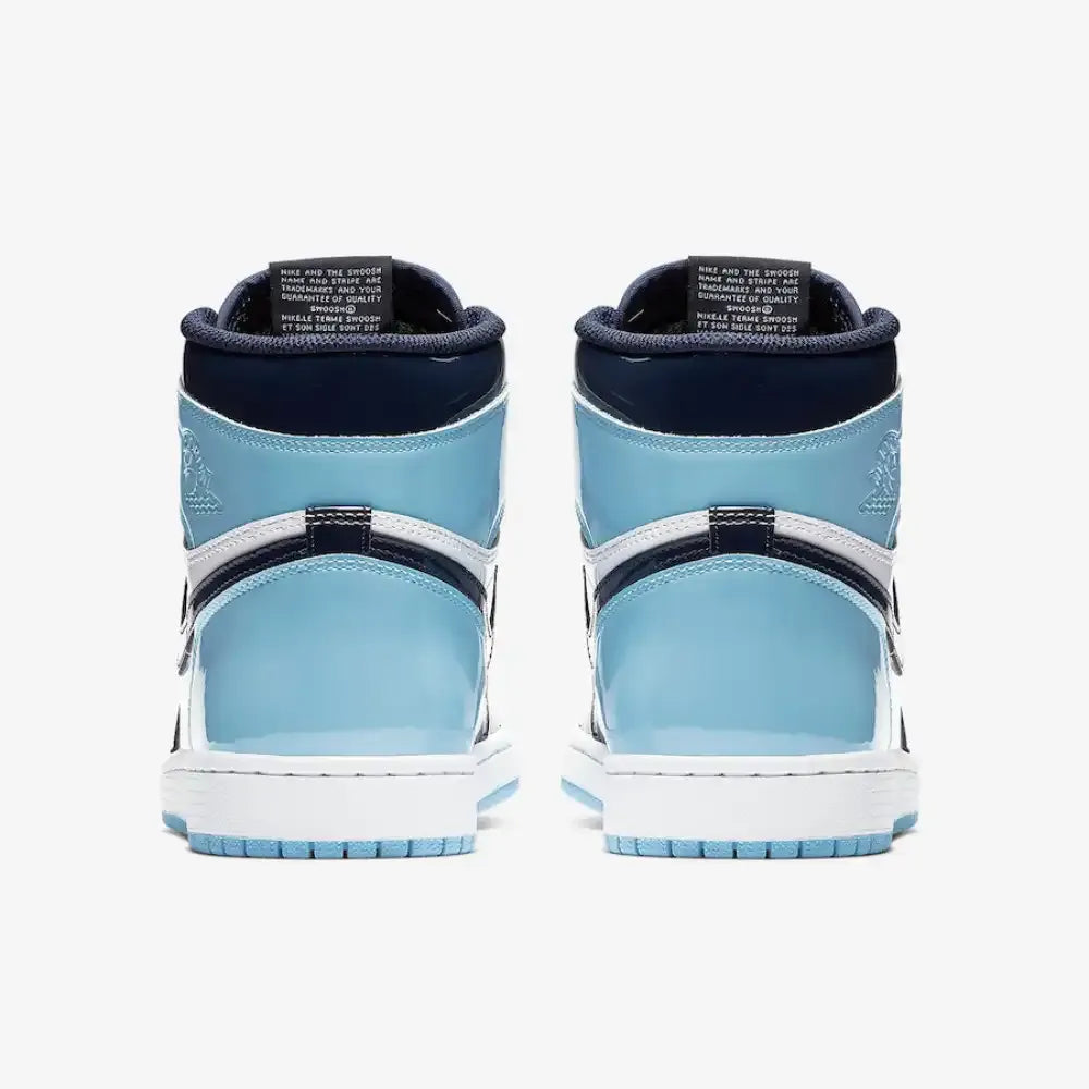 Jordan 1 Retro High UNC Patent - Azul Envernizado