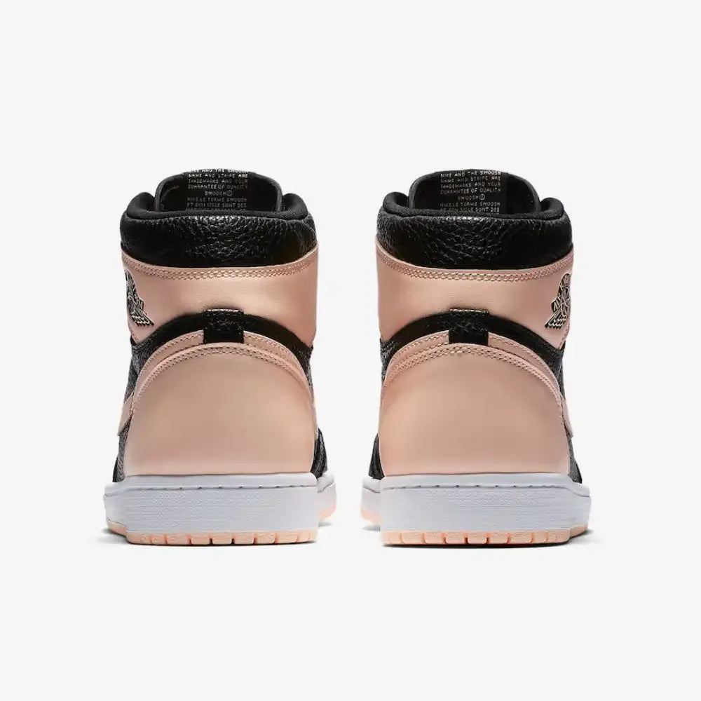 Jordan 1 Retro High - Preto/Rosa Crimson/Branco