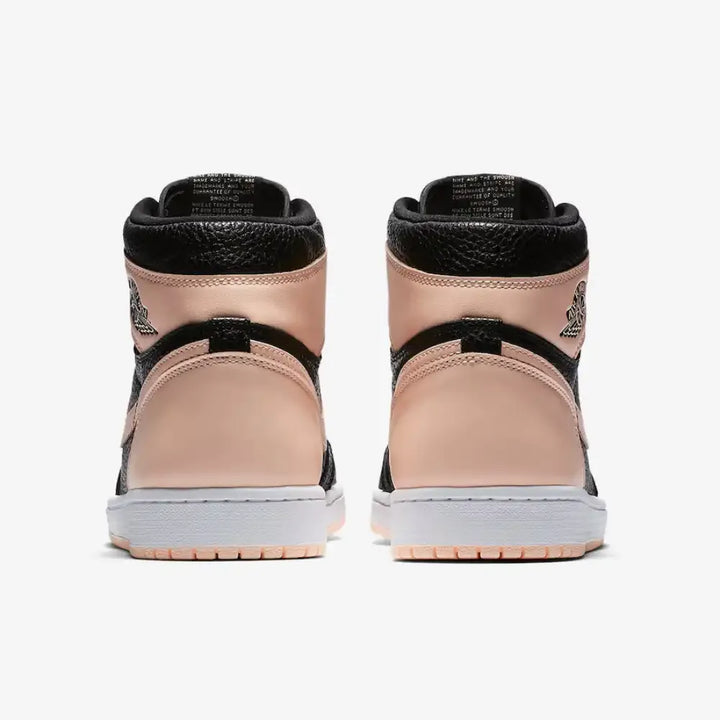 Jordan 1 Retro High - Preto/Rosa Crimson/Branco