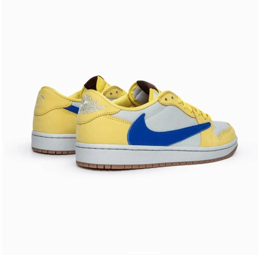 Jordan 1 Low Travis Scott Amarelo Canário