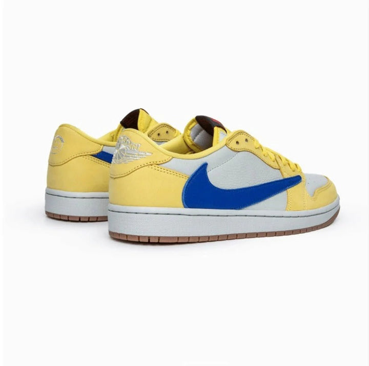 Jordan 1 Low Travis Scott Amarelo Canário