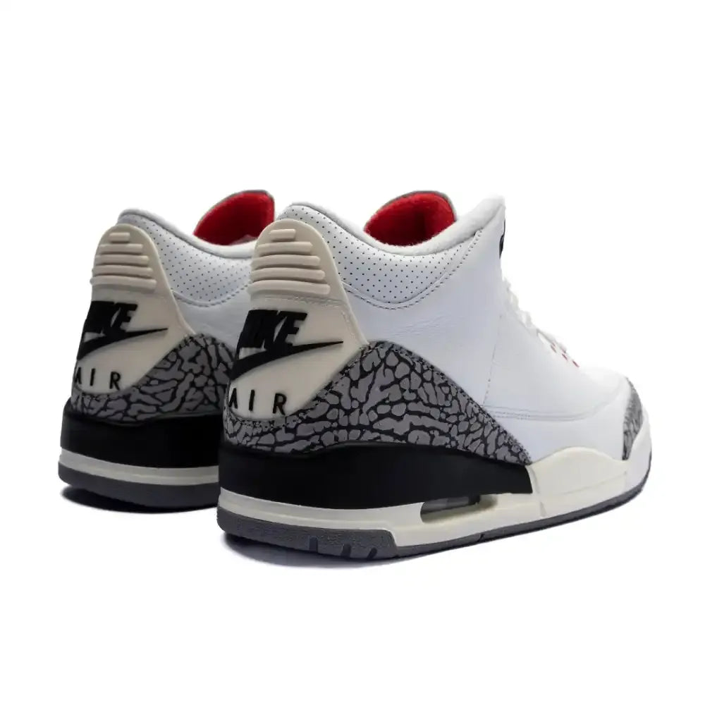 Jordan 3 Retro Branco Cimento Reimaginado