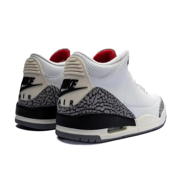 Jordan 3 Retro Branco Cimento Reimaginado