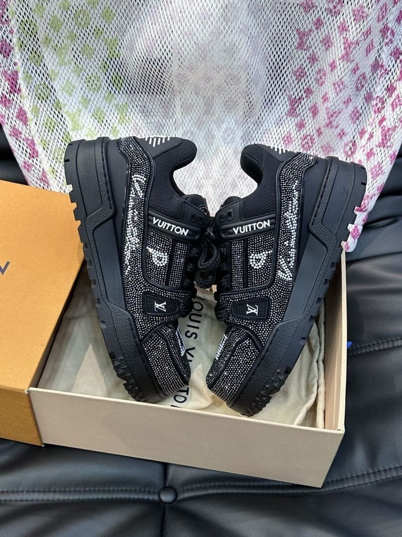 Louis Vuitton LV Trainer Maxi – Preto Cristal