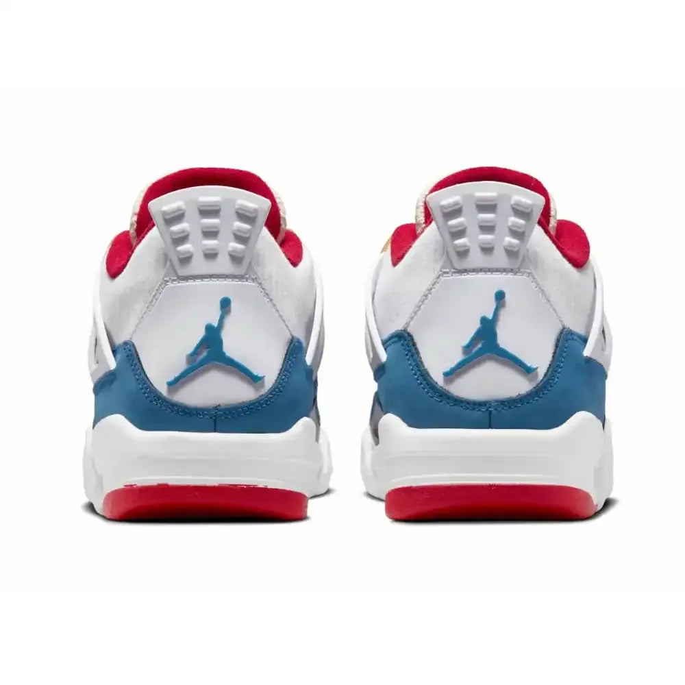 Air Jordan 4 - Azul Profundo/Branco/Vermelho