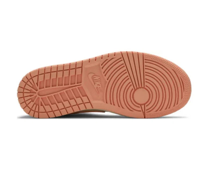 Air Jordan 1 Mid - Laranja/Bege