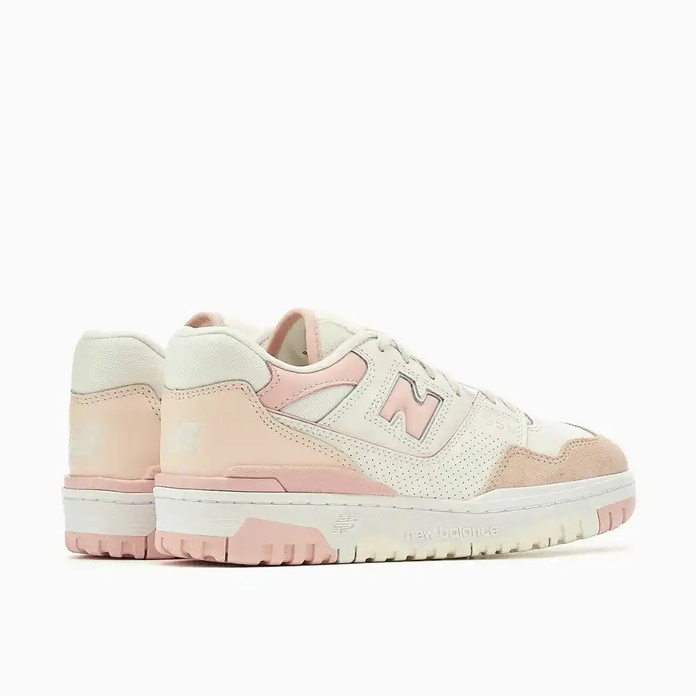 New Balance 550 – Branco/Rosa