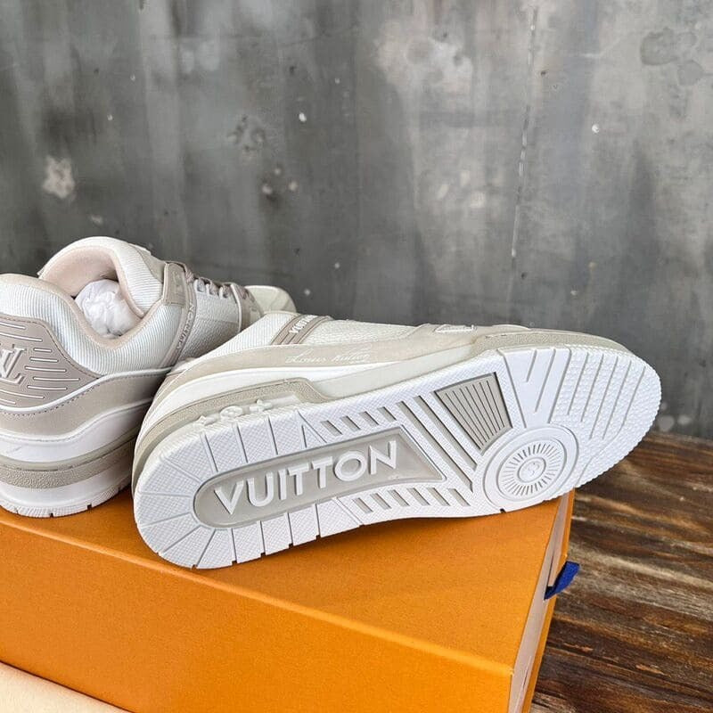 Louis Vuitton LV Trainer – Branco/Bege