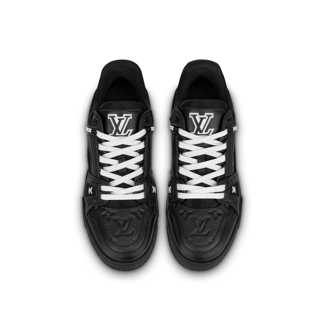Louis Vuitton Trainer – Preto Embossed