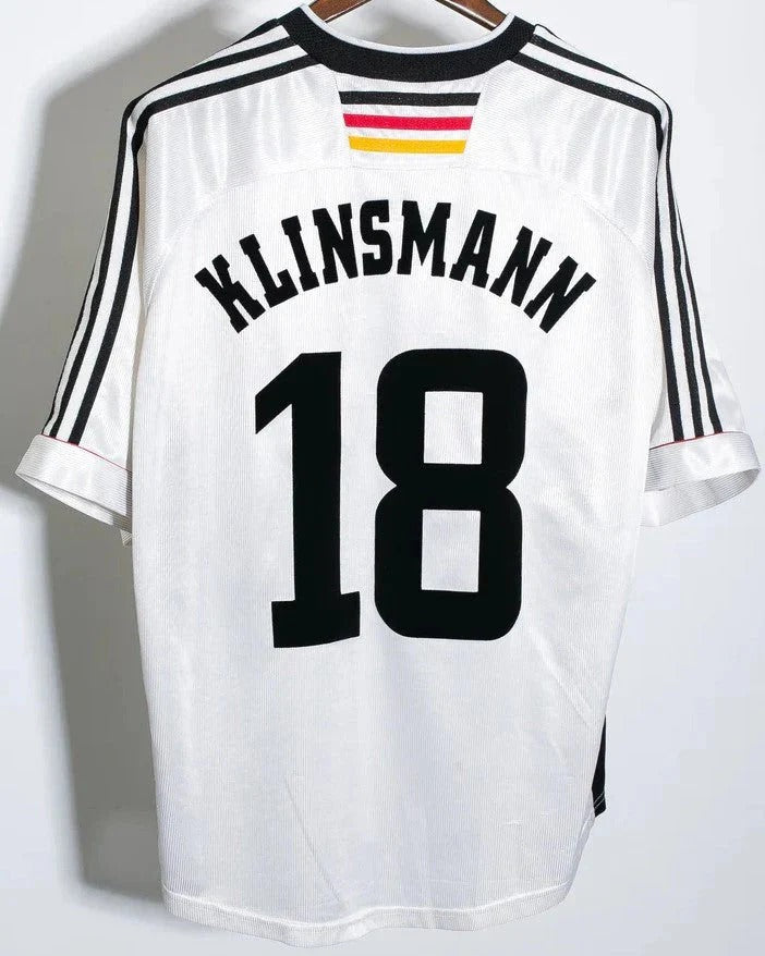 Camisa Retrô Alemanha 1998/99 Home - KLINSMANN #18