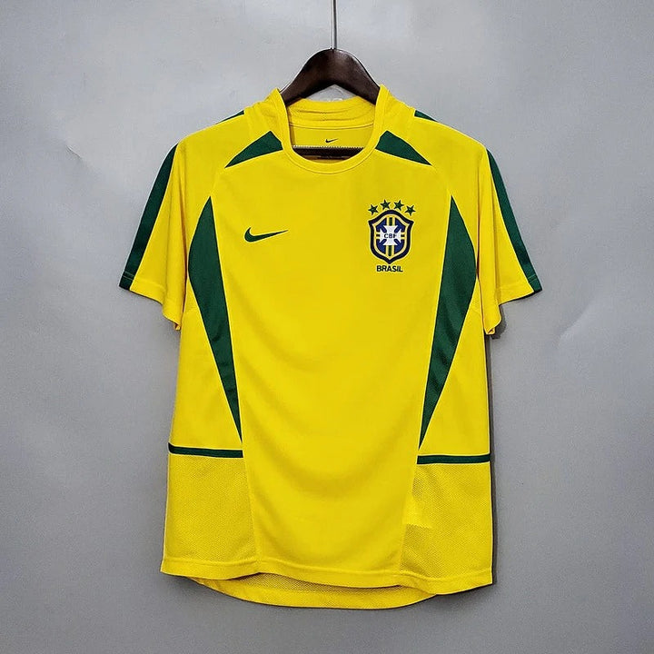 Camisa Retrô Brasil 2002 Home