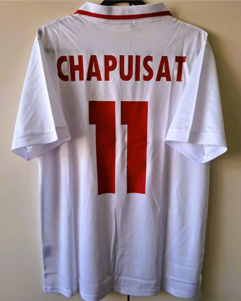 Camisa Retrô Suíça 1994/95 Away - CHAPUISAT #11