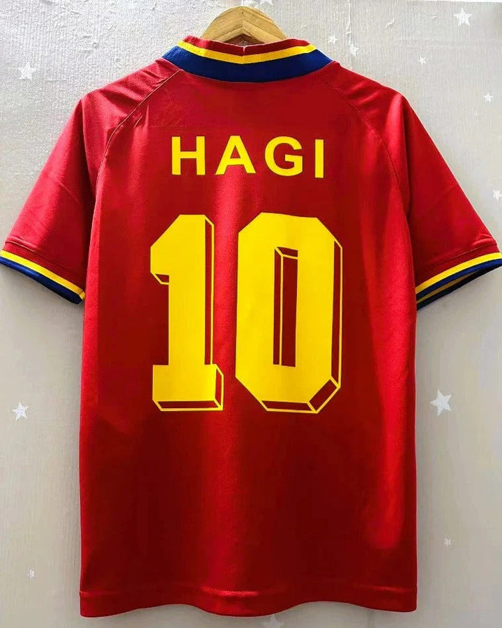 Camisa Retrô Romênia 1994/95 Away - HAGI #10