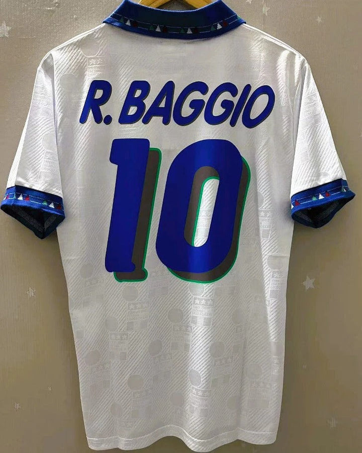 Camisa Retrô Itália Away 1994/1995 - ROBERTO BAGGIO #10