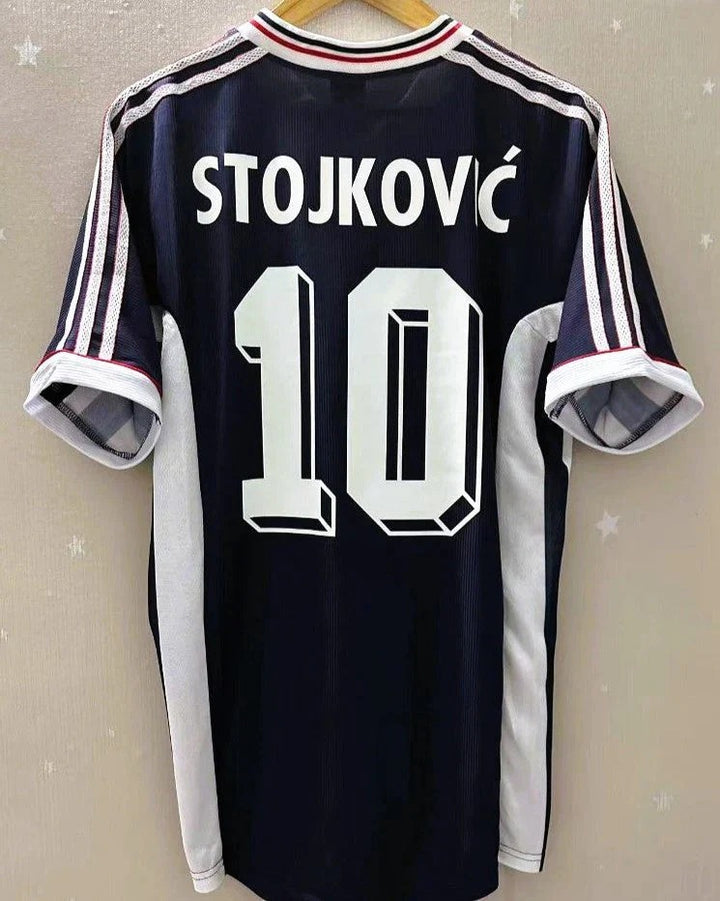 Camisa Retrô Iugoslávia 1998/99 Home - STOJKOVIC #10
