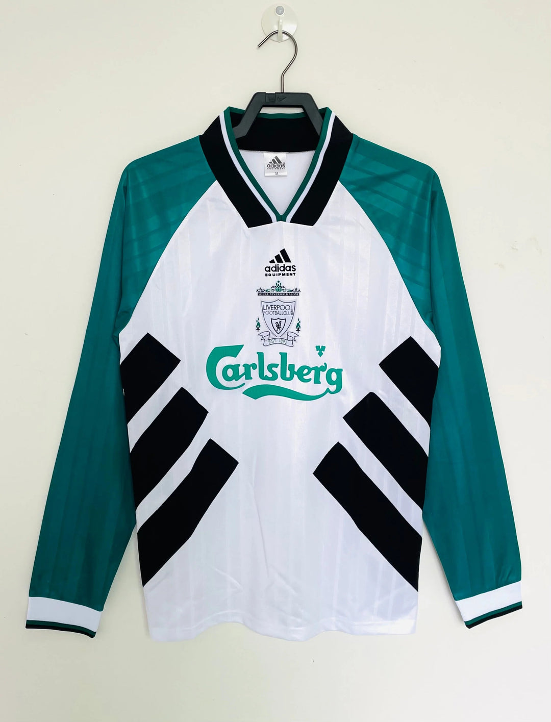 Camisa Retrô Liverpool 1993/95 Away - Manga Longa