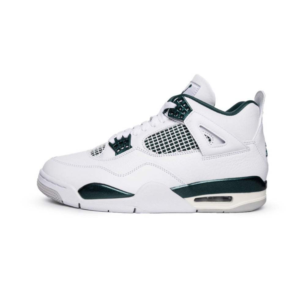 Air Jordan 4 - Branco/Verde Petróleo