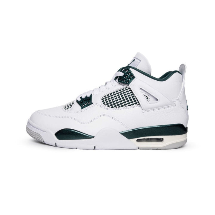 Air Jordan 4 - Branco/Verde Petróleo