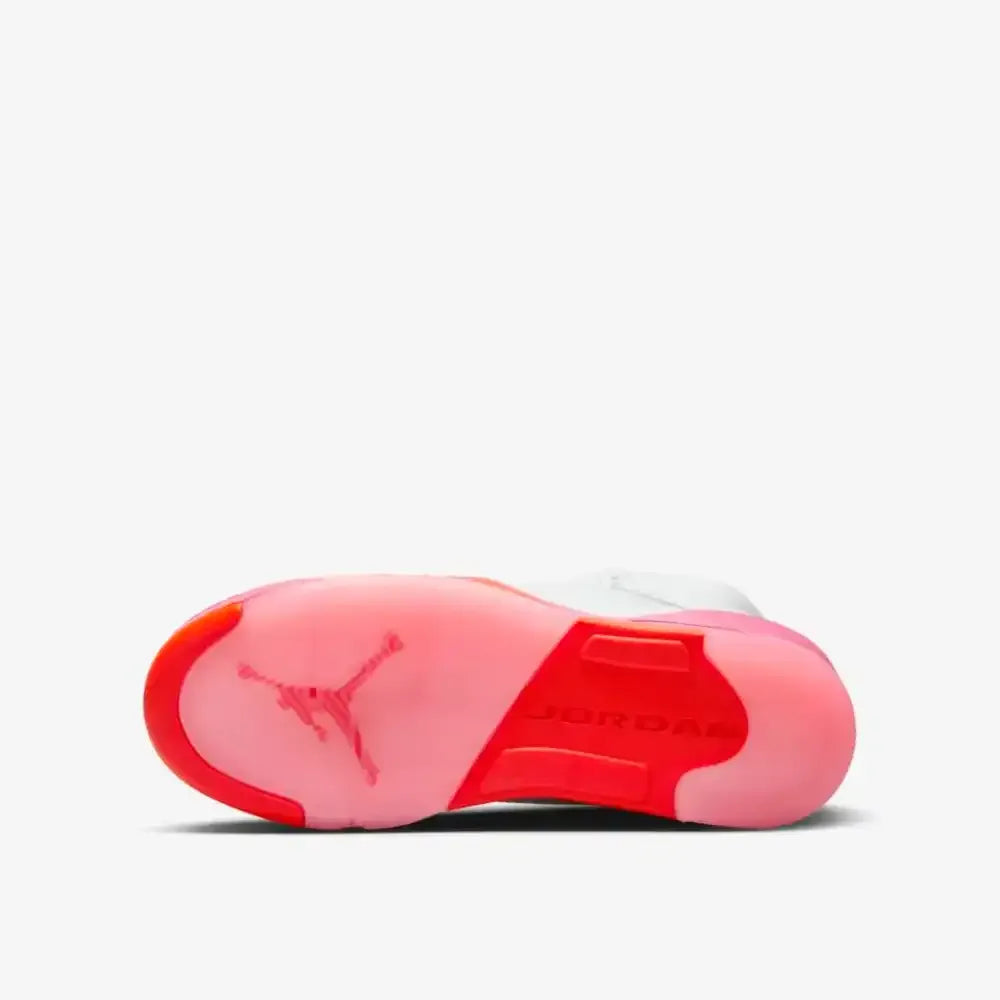 Air Jordan 5 - Branco/Rosa/Laranja