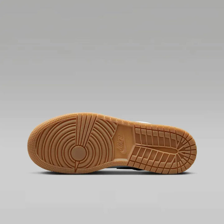 Air Jordan 1 Low GS - Branco/Cinza Neutro/Azul Marinho