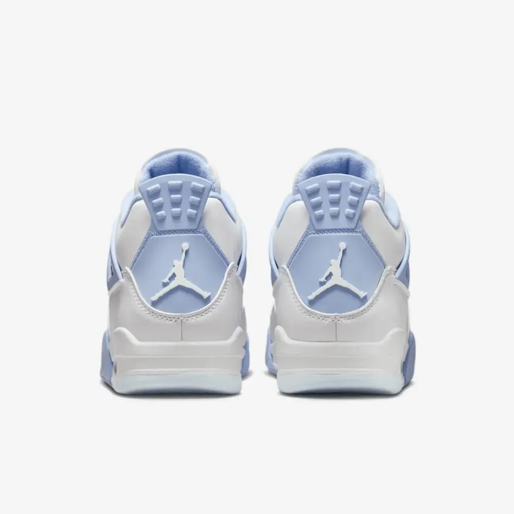 Nike Air Jordan 4 Retro - Branco/Lilás Azulado