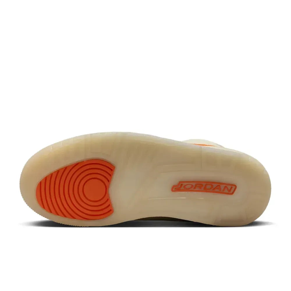 Air Jordan 3 - Bege Areia/Laranja