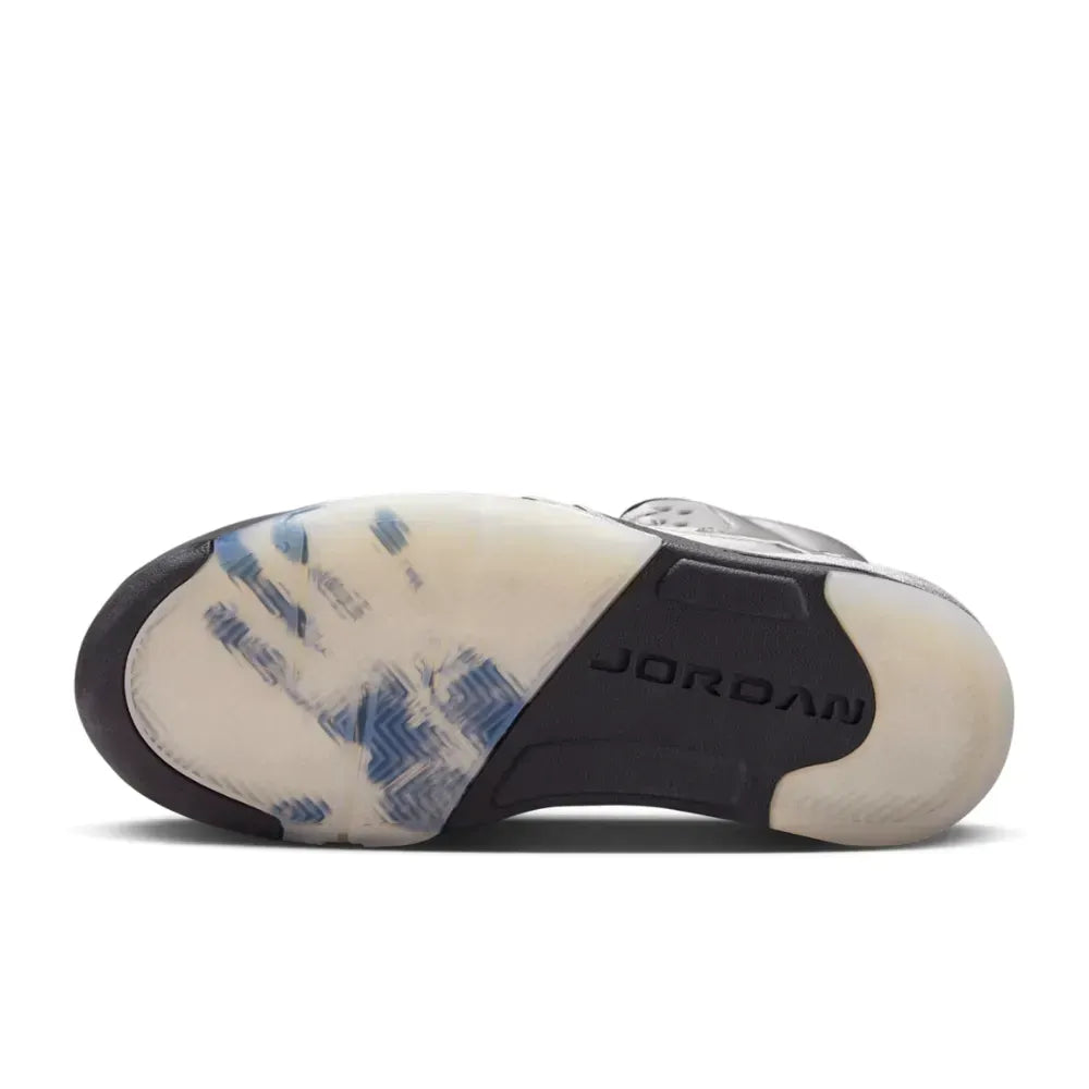 Air Jordan 5 - Cinza Médio/Prata Metálico