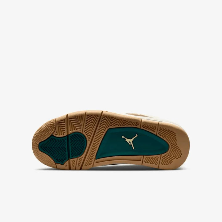 Air Jordan 4 - Marrom/Caramelo/Verde Petróleo